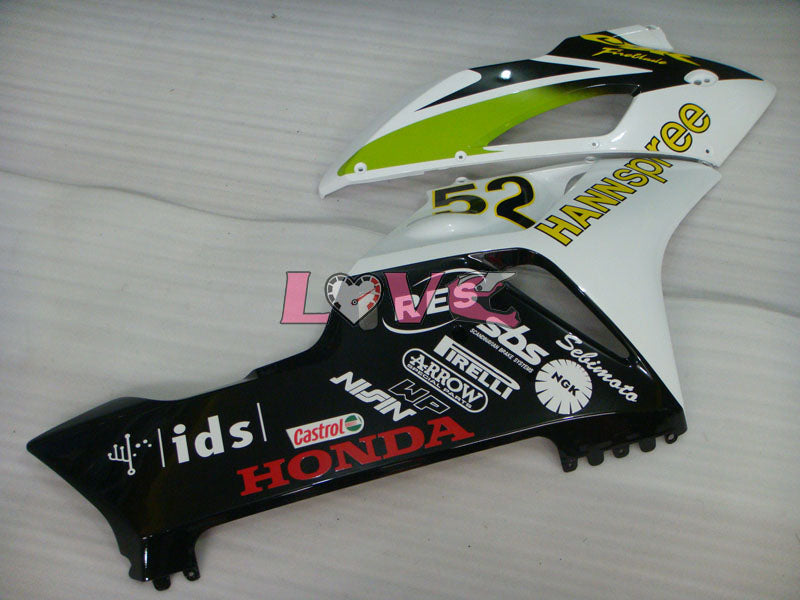 HANN Spree - Yellow Green White Fairings and Bodywork For 2004-2005 CBR1000RR #LF7332