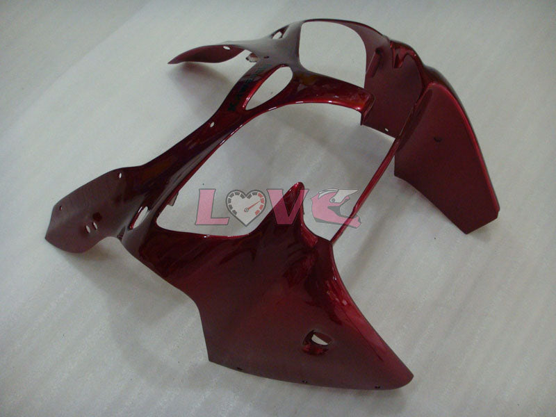 Flame - Red Black Fairings and Bodywork For 2000-2002 NINJA ZX-6R #LF3324