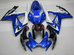 Factory Style - Blue Black Fairings and Bodywork For 2006-2007 GSX-R750 #LF4015