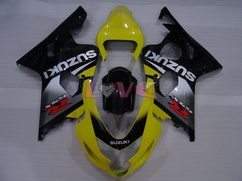 Factory Style - Yellow Black Fairings and Bodywork For 2004-2005 GSX-R750 #LF4062