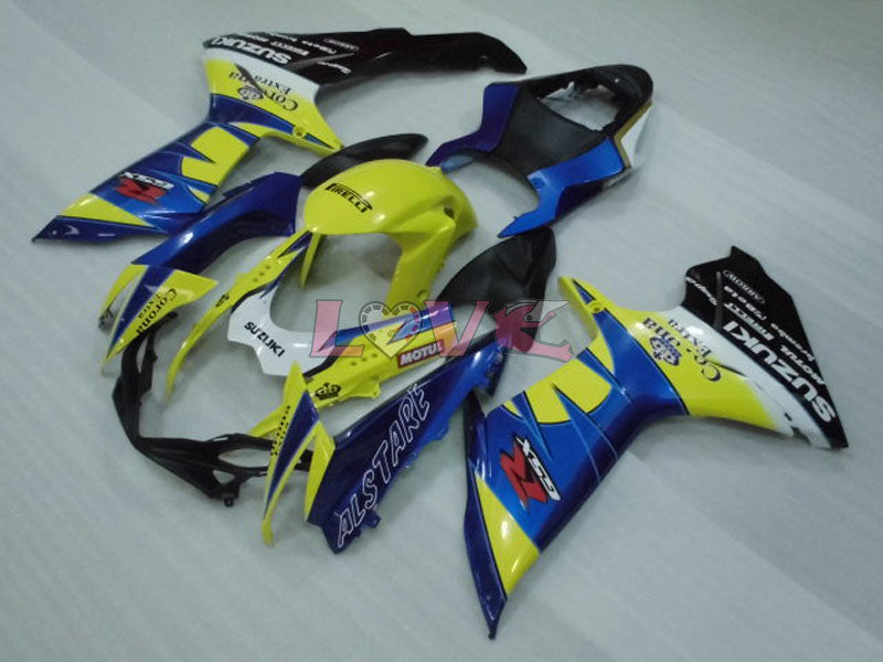 Corona - Yellow Blue Fairings and Bodywork For 2011-2026 GSX-R750 #LF4759
