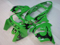 Factory Style - Green Black Fairings and Bodywork For 1998-1999 NINJA ZX-9R #LF3282