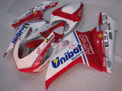 Unibat - Red White Fairings and Bodywork For 2009-2011 1198 #LF3106