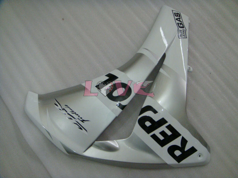 Repsol - White Silver Fairings and Bodywork For 2008-2011 CBR1000RR #LF7108