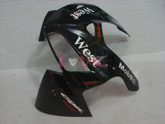 West - White Black Fairings and Bodywork For 2005-2006 CBR600RR #LF7474