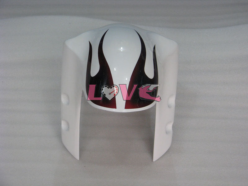 Flame - White Black Fairings and Bodywork For 1998-1999 YZF-R1 #LF3580