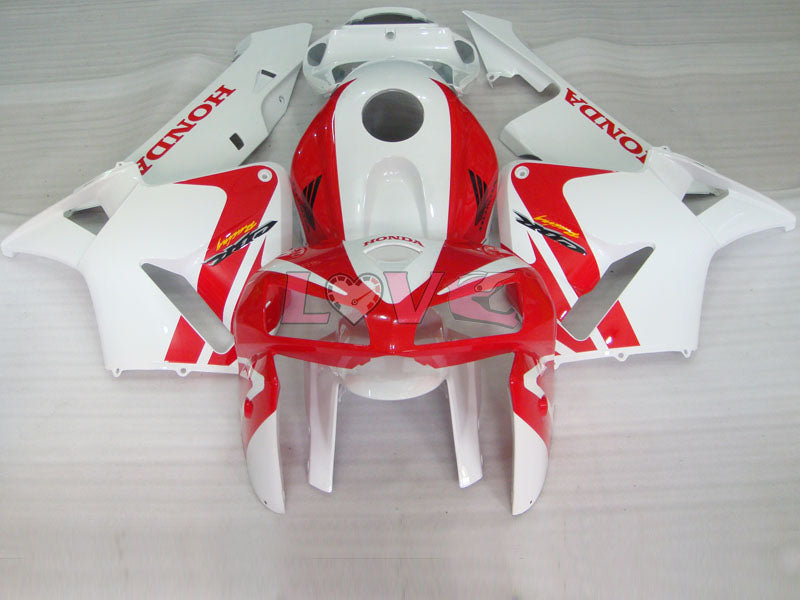 Factory Style - Red White Fairings and Bodywork For 2005-2006 CBR600RR #LF7514