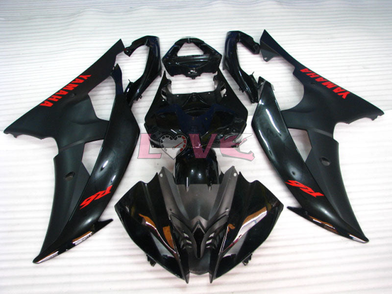 Factory Style - Black Matte Fairings and Bodywork For 2008-2016 YZF-R6 #LF6858