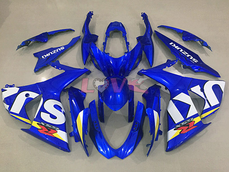 Factory Style MOTUL - Blue White Fairings and Bodywork For 2009-2016 GSX-R1000 #LF5076