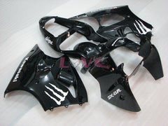 Monster - Black Fairings and Bodywork For 2000-2002 NINJA ZX-6R #LF3333