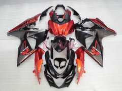 Factory Style - Orange Black Fairings and Bodywork For 2009-2016 GSX-R1000 #LF3813