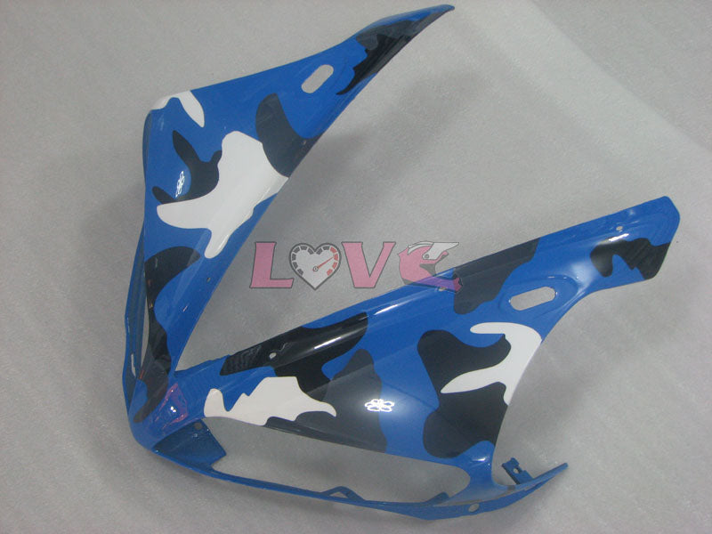 Customize - Blue White Black Fairings and Bodywork For 2004-2006 YZF-R1 #LF3690