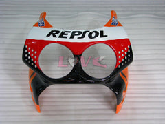 Repsol - Red Orange Black Fairings and Bodywork For 1992-1993 CBR900RR #LF3032