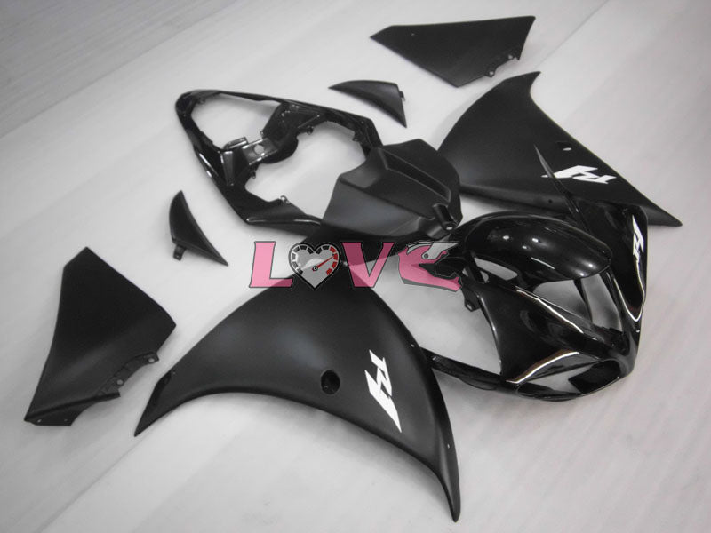 Factory Style - Black Matte Fairings and Bodywork For 2009-2011 YZF-R1 #LF3647