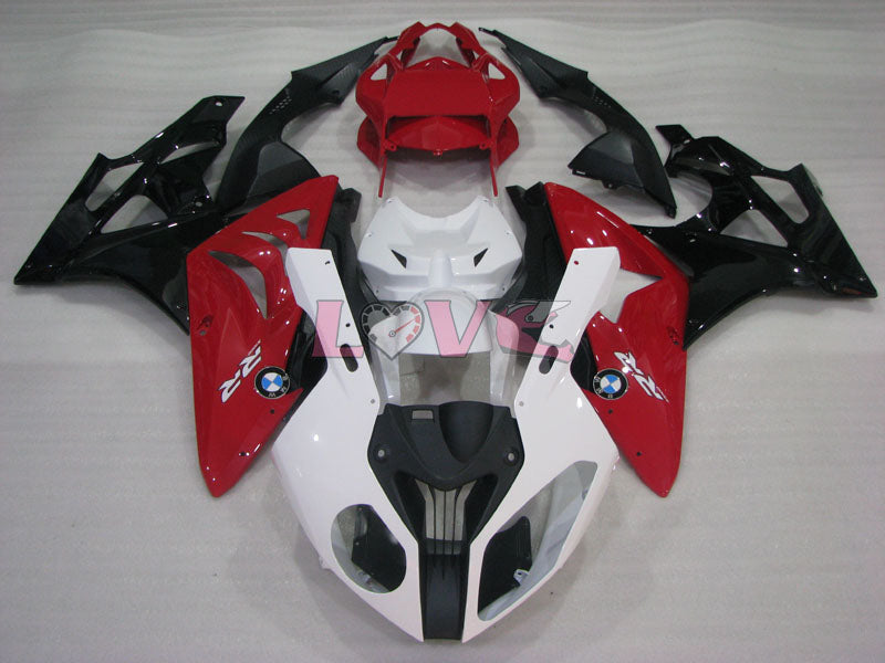 Castrol - Red White Fairings and Bodywork For 2009-2014 S1000RR #LF4796