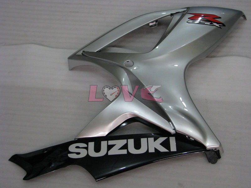 Factory Style - Black Grey Fairings and Bodywork For 2006-2007 GSX-R750 #LF6490