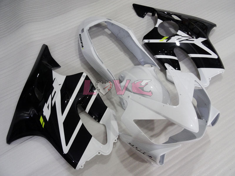 Factory Style - White Black Fairings and Bodywork For 2004-2007 CBR600F4i #LF4507