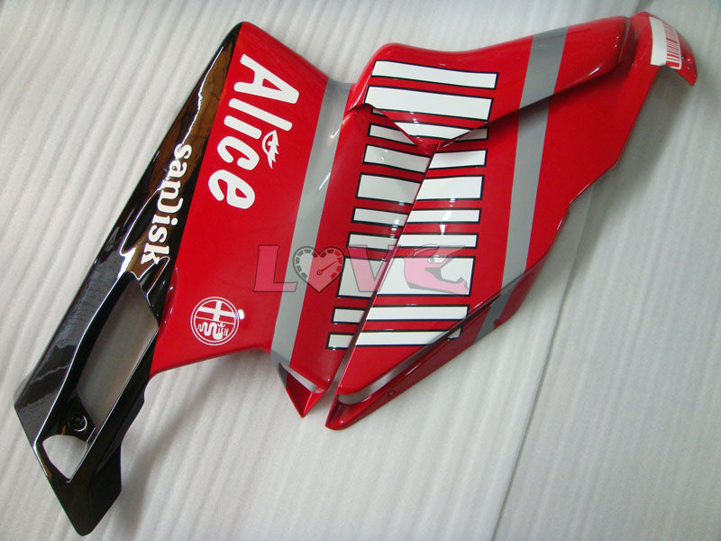 Alice - Red Black Fairings and Bodywork For 2005-2006 749 #LF5717