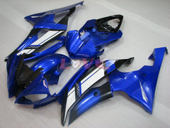 Factory Style - Blue White Black Fairings and Bodywork For 2008-2016 YZF-R6 #LF3408