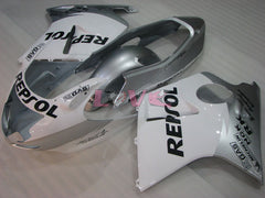 Repsol - White Silver Fairings and Bodywork For 1996-2007 CBR1100XX #LF4314