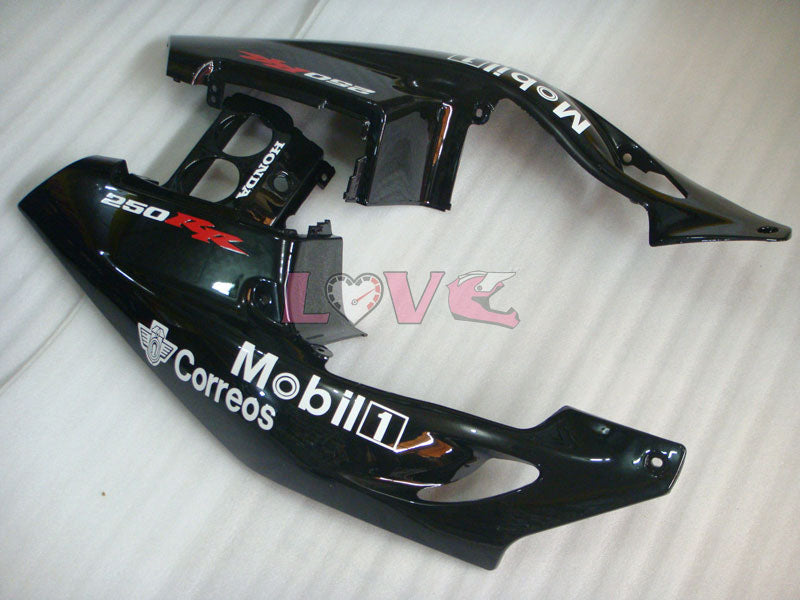 West - White Black Fairings and Bodywork For 1990-1994 CBR250RR #LF4973