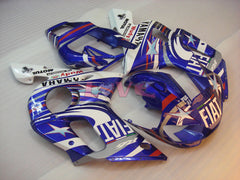 FIAT MOTUL - Blue White Fairings and Bodywork For 1998-2002 YZF-R6 #LF6843