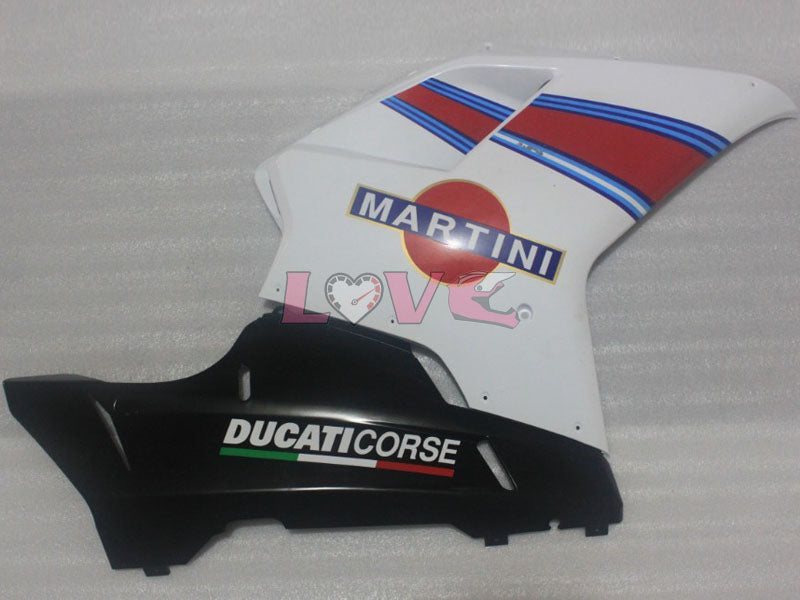Xerox - White Black Fairings and Bodywork For 2007-2009 1098 #LF3122