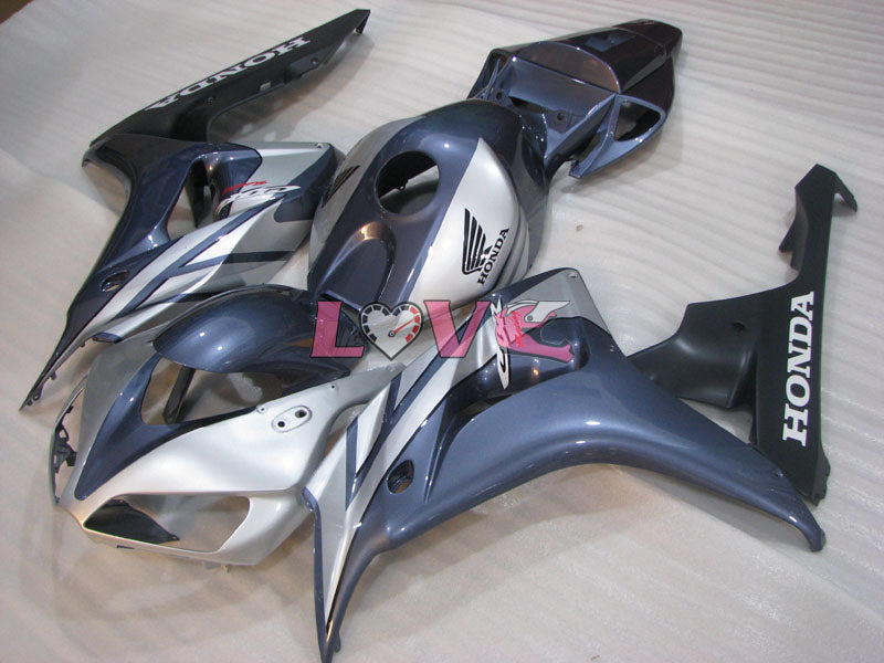 Factory Style - Black Grey Fairings and Bodywork For 2006-2007 CBR1000RR #LF4376