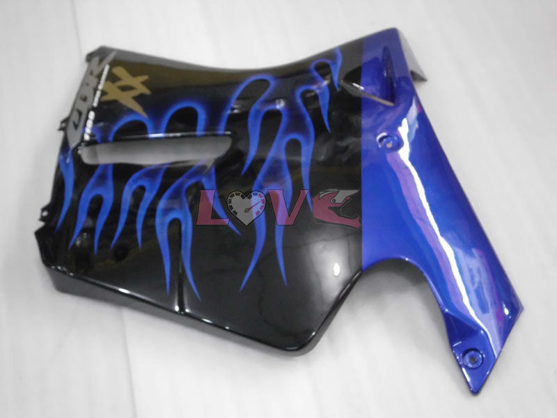 Flame - Blue Black Fairings and Bodywork For 1996-2007 CBR1100XX #LF4312