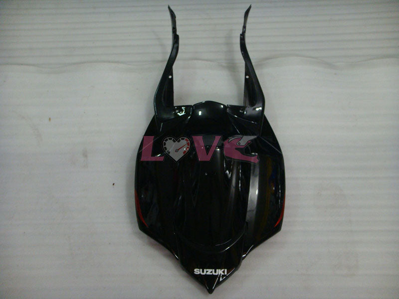 Flame - Red Black Fairings and Bodywork For 2008-2010 GSX-R750 #LF3930