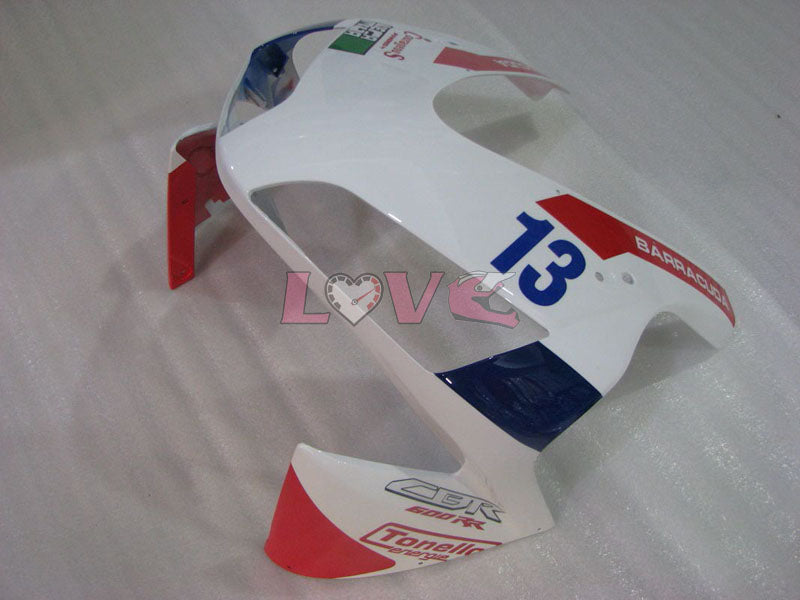 PATA - Red White Fairings and Bodywork For 2003-2004 CBR600RR #LF4457