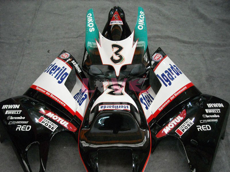 Sterilgarda - White Black Fairings and Bodywork For 1994-2002 748 #LF5782