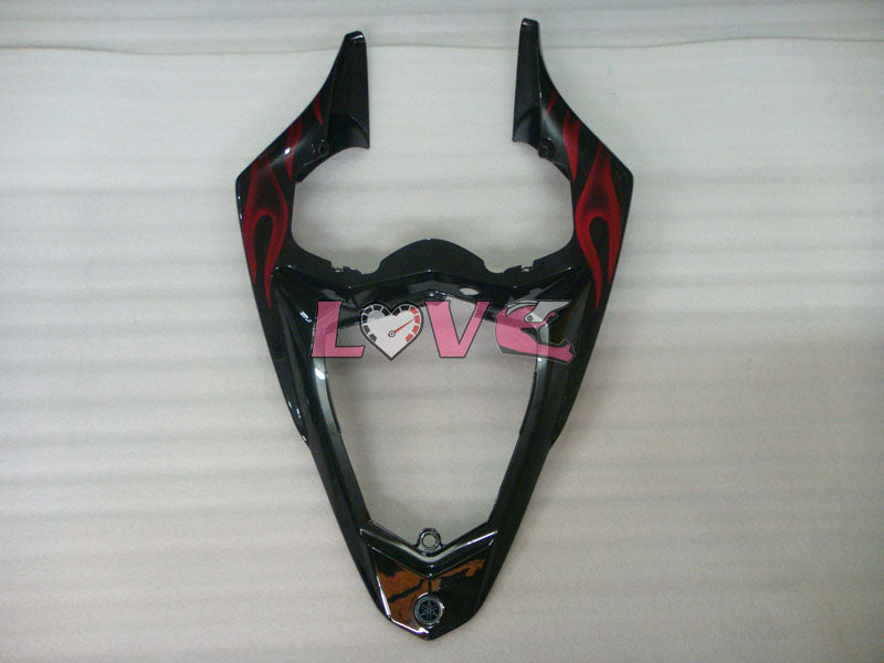 Flame - Red Black Fairings and Bodywork For 2009-2011 YZF-R1 #LF3636