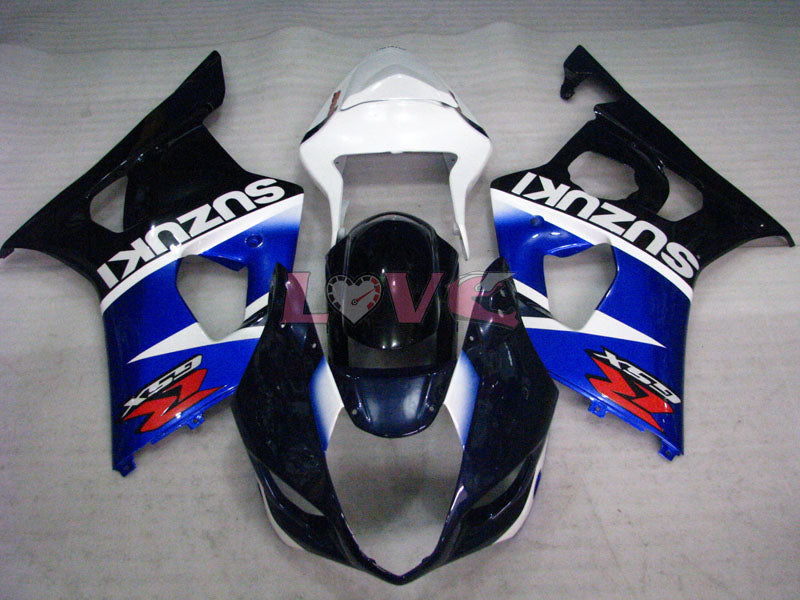 Factory Style - White Black Fairings and Bodywork For 2003-2004 GSX-R1000 #LF3852