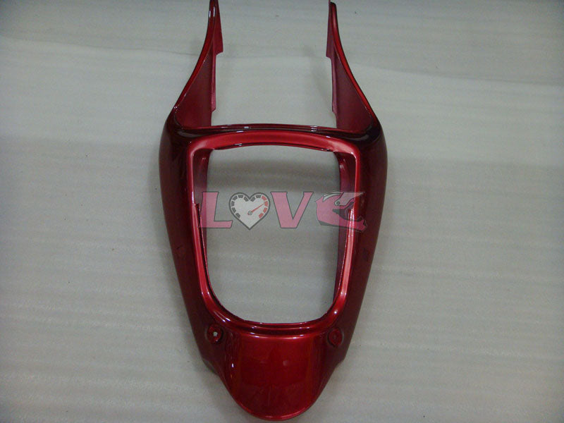 Flame - Red Black Fairings and Bodywork For 2000-2002 NINJA ZX-6R #LF3324