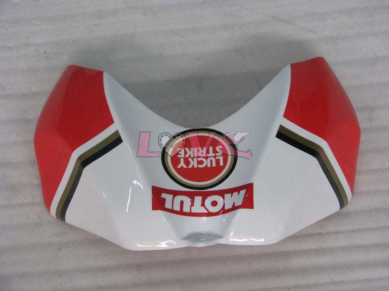Lucky Strike - Red White Fairings and Bodywork For 2006-2007 GSX-R750 #LF3983