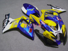 Corona - Yellow Blue Fairings and Bodywork For 2006-2007 GSX-R750 #LF6575