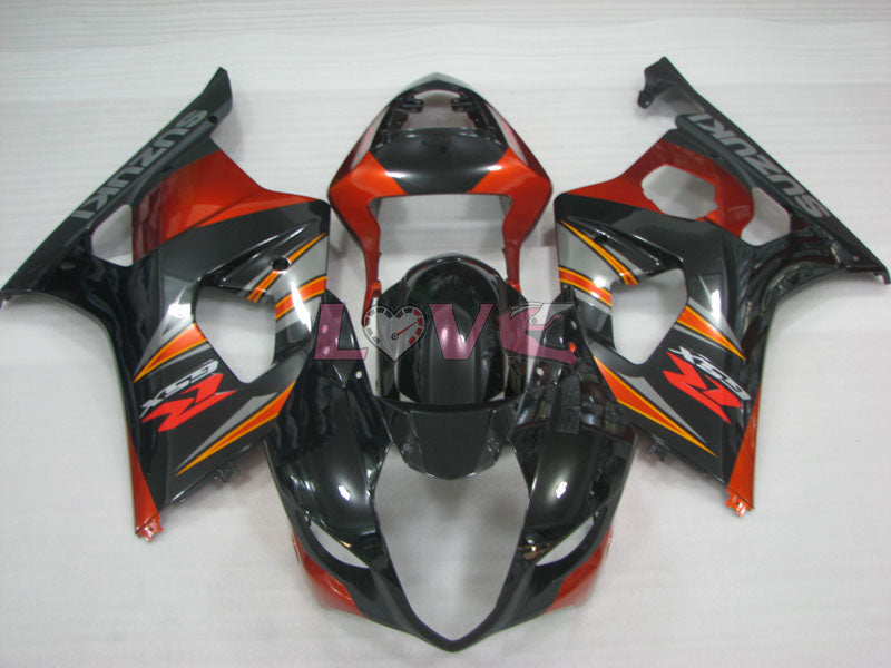 Factory Style - Red Black Fairings and Bodywork For 2003-2004 GSX-R1000 #LF3856