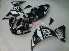 FIAT MOTUL - White Black Fairings and Bodywork For 2009-2011 YZF-R1 #LF6943