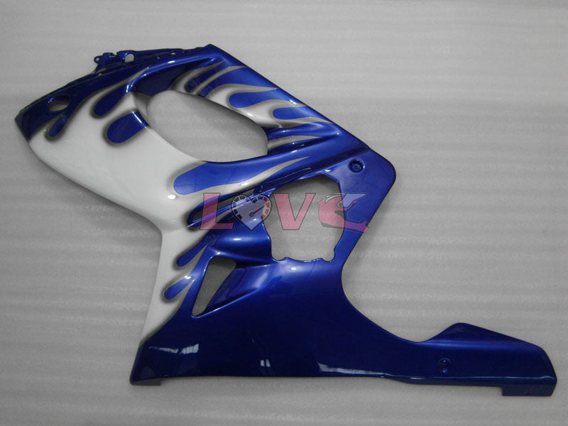 Customize - Blue White Fairings and Bodywork For 1997-2007 YZF600R #LF7944