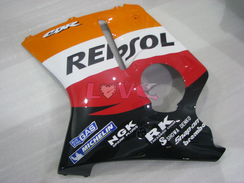Repsol - Red Black Fairings and Bodywork For 1996-2007 CBR1100XX #LF4308