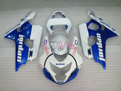 Jordan - Blue White Fairings and Bodywork For 2004-2005 GSX-R750 #LF6581