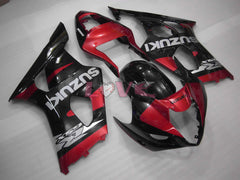 Factory Style - Black Matte Fairings and Bodywork For 2003-2004 GSX-R1000 #LF6000