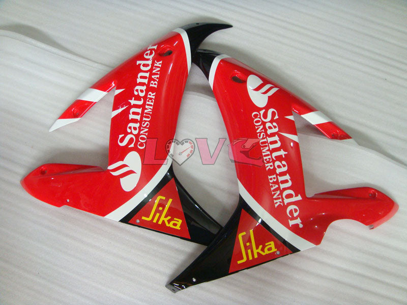 Santander - Red Black Fairings and Bodywork For 2002-2003 YZF-R1 #LF7015