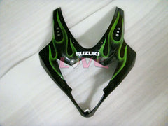 Flame - Green Black Fairings and Bodywork For 2005-2006 GSX-R1000 #LF5902