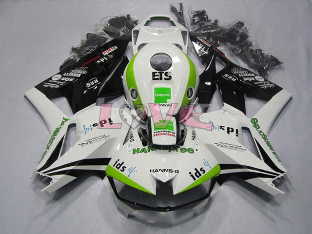 Factory Style - White Black Fairings and Bodywork For 2013-2016 CBR600RR #LF4829