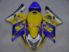 Corona MOTUL - Yellow Blue Fairings and Bodywork For 2004-2005 GSX-R600 #LF4095