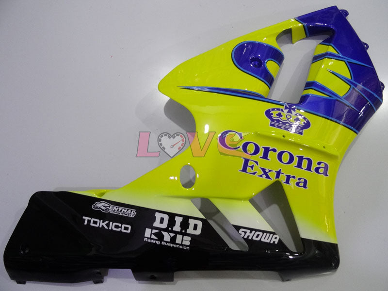 Corona - Yellow Blue Fairings and Bodywork For 2002-2005 NINJA ZX-12R #LF3237