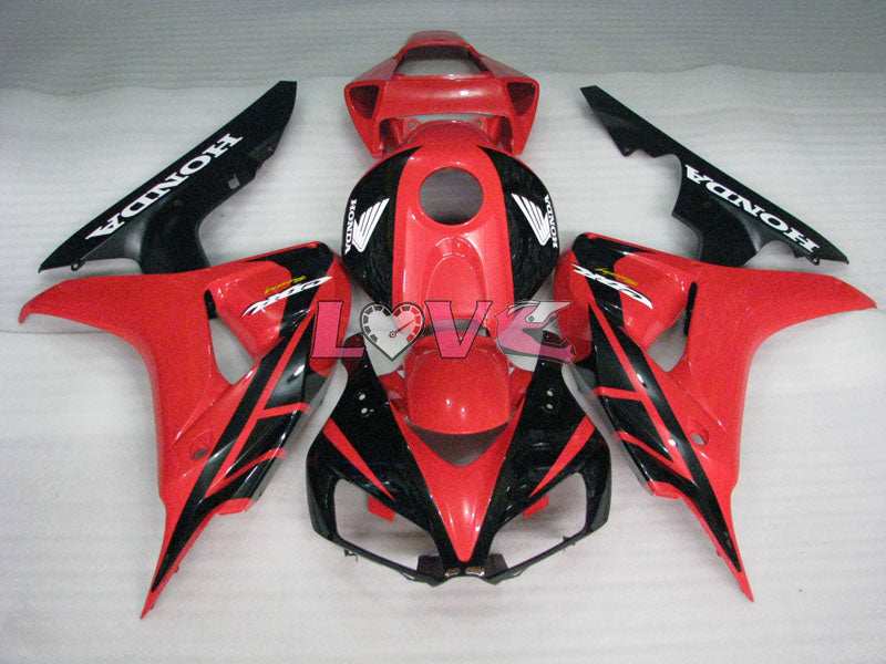 Fireblade - Red Black Fairings and Bodywork For 2006-2007 CBR1000RR #LF4360