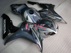 Fireblade - Black Grey Fairings and Bodywork For 2006-2007 CBR1000RR #LF7252
